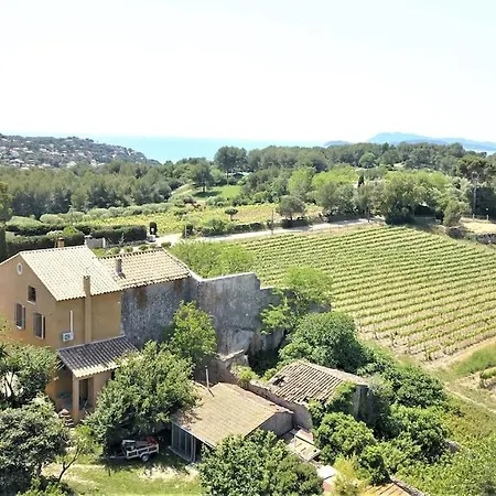 Mas Dans Vignoble Classe, Plages, Randos, Village. 别墅